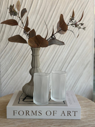 Wave Longdrinkgläser frosted 6er Set 280ml