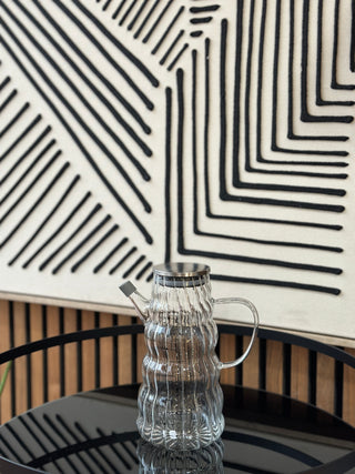 Bubble Essig -Öl Flasche aus Borosilikatglas 1000ml