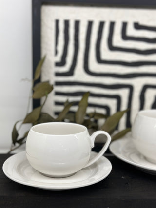 Malta Mokkatassen 6er Set Weiß