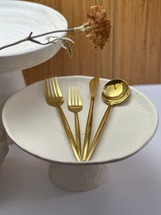 Faro Gold 24-teiliges Besteckset für 6 Personen glänzend