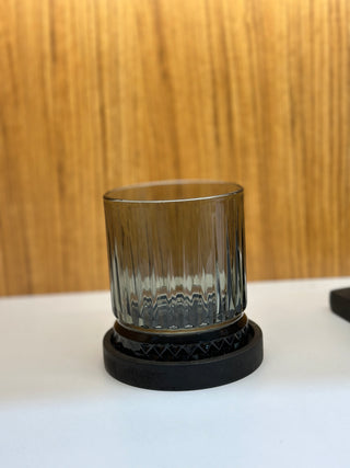 Pasabahce Elysia Grau 4 er Wassergläser 355 ml Smoked