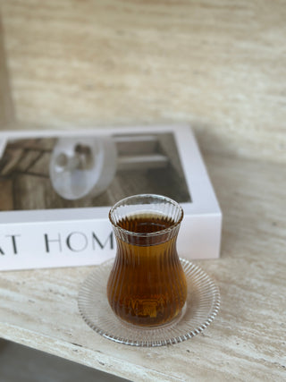 Freya Relief Teegläser Set 12 teilig