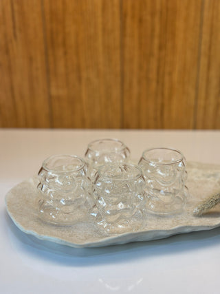 Kira Trauben Shot Glas 6er Set - Wassergläser für Mokka