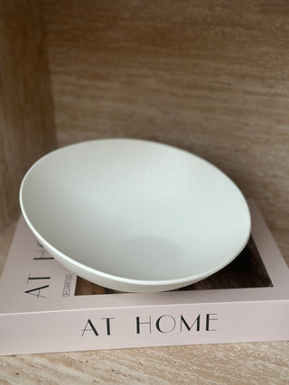 Dusk Schüssel Mattweiss schräg 24xH5/10 cm