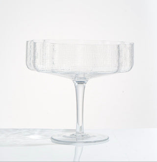Patisserie Glasschale auf Fuß – Obst- & Servierschale 22xH20cm