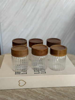 Space 6er Gewürzdosen Set 8cm