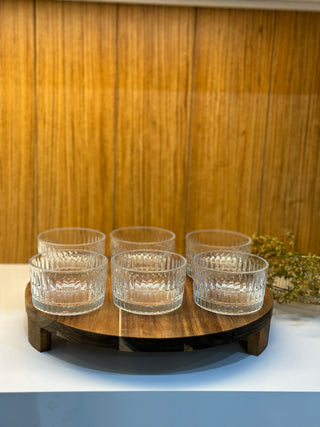 Pasabahce Rain Glasschalen 6er Set – 185ml