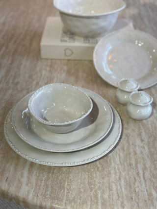 Pearls Beige Geschirrset 27 teilig