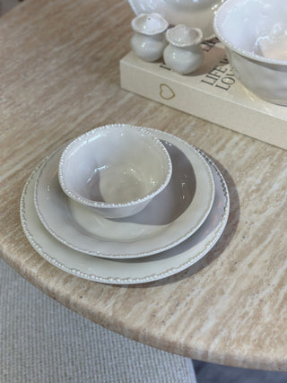 Pearls Beige Geschirrset 27 teilig