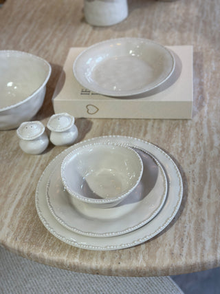 Pearls Beige Geschirrset 27 teilig