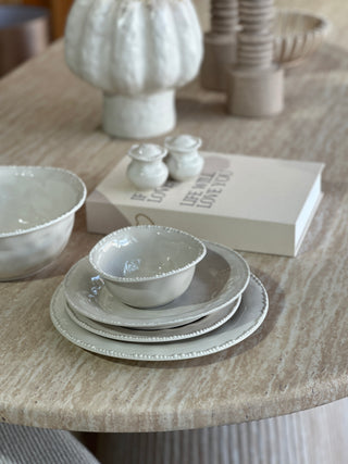 Pearls Beige Geschirrset 27 teilig
