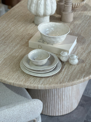 Pearls Beige Geschirrset 27 teilig