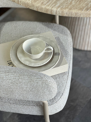Pearls 6er Kaffeetassen Set Beige