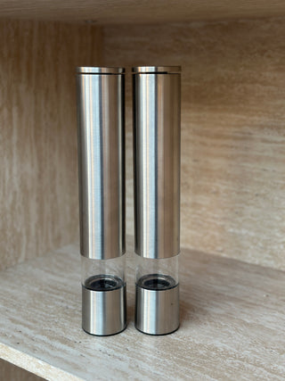 XL salt mill pepper mill Space H28.5 cm silver