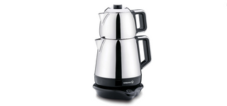 Korkmaz Demiks Teekocher Chrom