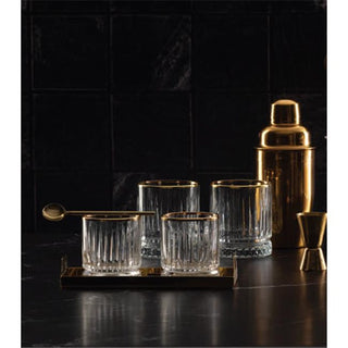 Pasabahce Elysia Gold 4er Wassergläser M Golden Touch 355ml