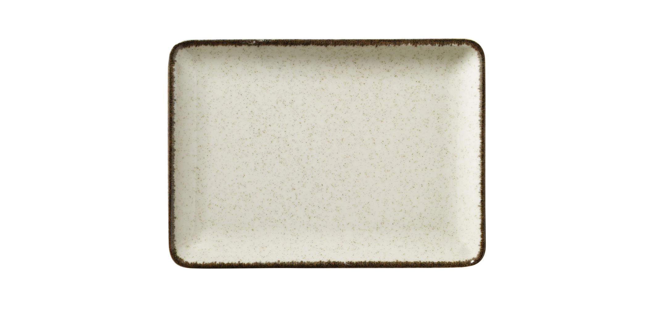 Pure Sand XL Servierplatte rechteckig 30x22cm – Emirtex Home