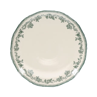 Cake stand 32.5xH9cm green Cyril