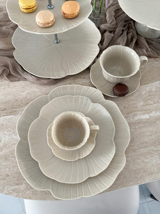 Florange Taupe 6er Kaffeetassen Set