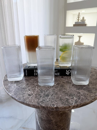Line Kare 6er Longdrinkgläser Set 250ml