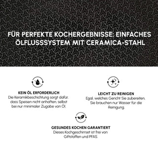 Karaca Ceramica Steel 3Ply Edelstahl-Kochgeschirr-Set
