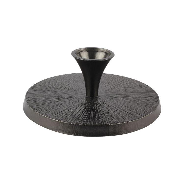 Rexy Schwarz Tortenplatte auf Fuß klein 21cm – Emirtex Home