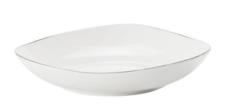 Melun Geschirrset 27 tlg. für 6 Personen Silber umrandet