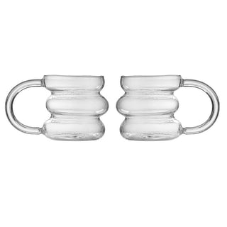 2er Marbella Glas mit Henkel 400ml