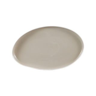 Barles Beige Geschirrset – 25-teilig für 6 Personen, Beige-Weiß