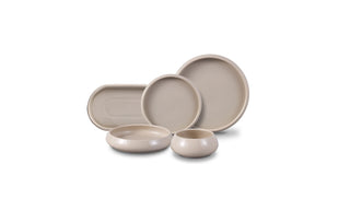 Bondy Beige Geschirrset – 25-teilig für 6 Personen