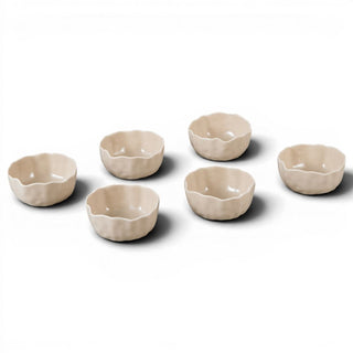Angles 6er Dip- Schälchen Set I Taupe