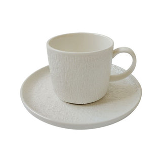 Dax Valance 6er Kaffetassen Set Mattweiss
