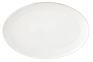 Bricard Canet Geschirr Set | weiss-gold 27-Teilig