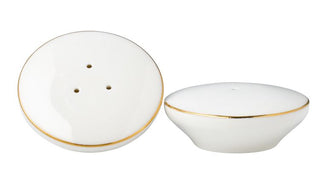 Bricard Canet Geschirr Set | weiss-gold 27-Teilig