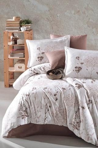 Ludi Bettwäsche Set 4 tlg. 100% Baumwolle 200x220cm