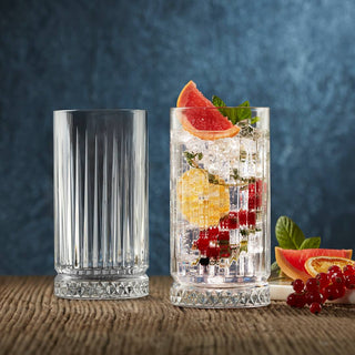 Pasabahce Elysia 4er Longdrink Glas Wassergläser Lang 435ml