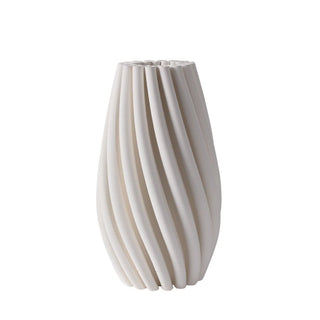 Vase Perla 28x11cm weiss