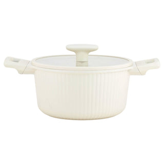 Ferveo Luna Kochgeschirrset 8-teilig, Creme