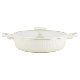 Ferveo Luna Kochgeschirrset 8-teilig, Creme