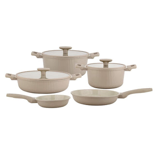 Ferveo Luna Kochgeschirrset 8-teilig, Taupe