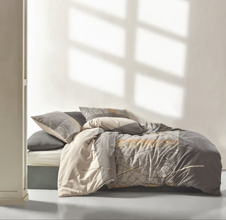 HALLEY Bettwäsche Set 4 tlg. 200x220cm