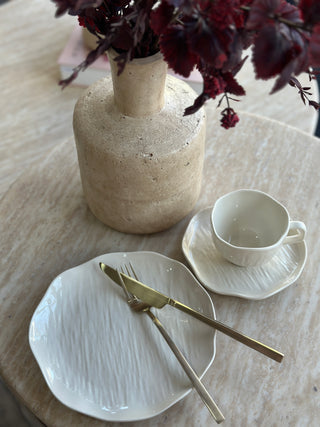 Cermico Beige 27 tlg. Geschirrset für 6 Personen