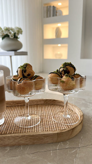 Clover Relief Eisbecher 6er Set 160ml