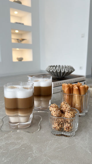 Clover Relief Gläser 6er Set short 330ml