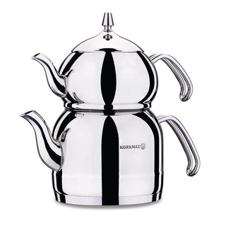 Korkmaz Teekanne Efendi Silber A221