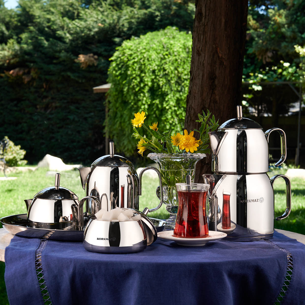Korkmaz Pera Mini Teekanne 0,6 und 1,2 L – Emirtex Home