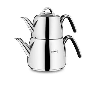 Korkmaz Teekanne Vertex schwarz