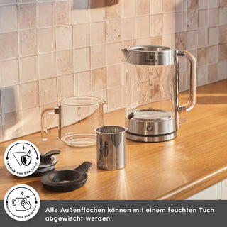 Karaca Luma Glas-Teemaschine
