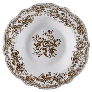Vintage Brown Teller - Set 25-Teilig
