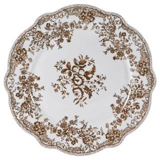 Vintage Brown Teller - Set 25-Teilig
